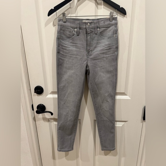 BNWT Madewell High Rise Skinny Crop Jeans $138 size 25 - Picture 4 of 11